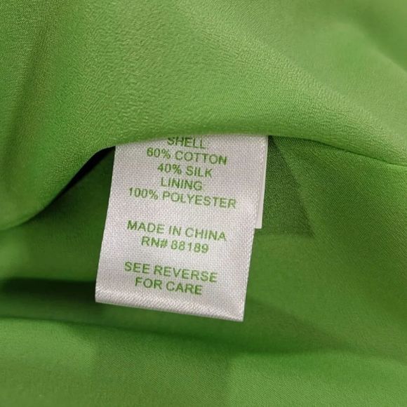 LILLY PULITZER Calissi Navy Blue Dress Sequin Collar Silk Jacquard #54138 M - Picture 6 of 7